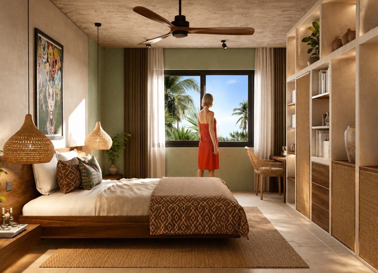 Bedroom · interior visualisation