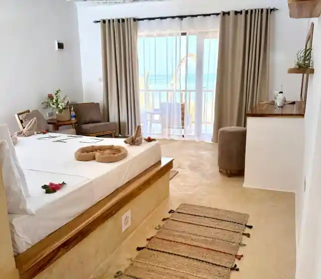 Bedroom with natural light