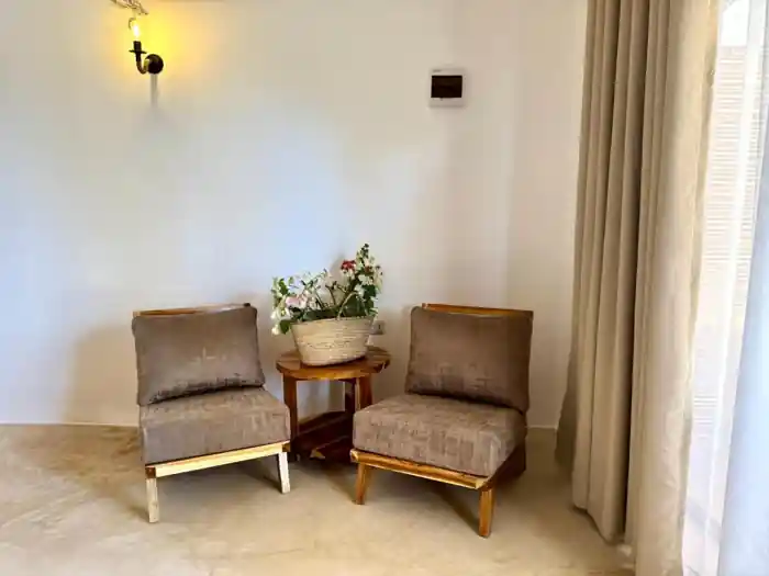 Seating and interior details