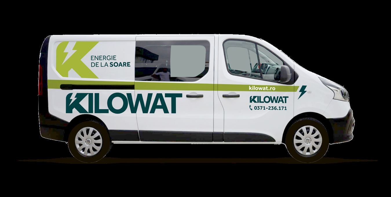 KILOWAT branded company vehicle
